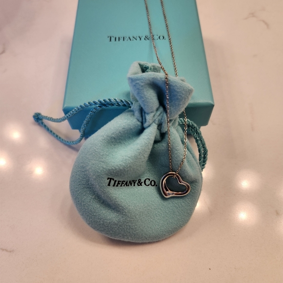 Tiffany & Co. Elsa Peretti Open Heart Pendant - Picture 2 of 5